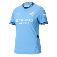 Camiseta Manchester City Primera Equipación para mujer 2024-25 manga corta